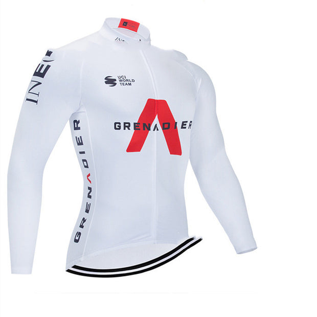 Plush warm cycling clothes