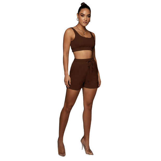 Gym Wear Ladies Tracksuits Summer Sweat Suits