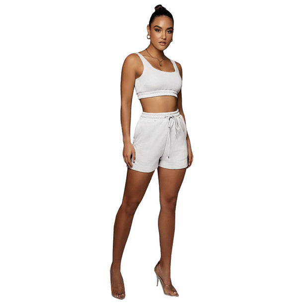 Gym Wear Ladies Tracksuits Summer Sweat Suits