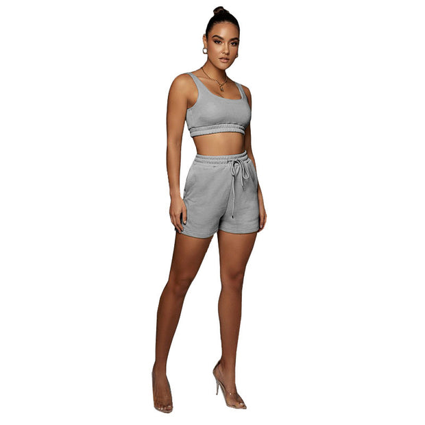 Gym Wear Ladies Tracksuits Summer Sweat Suits