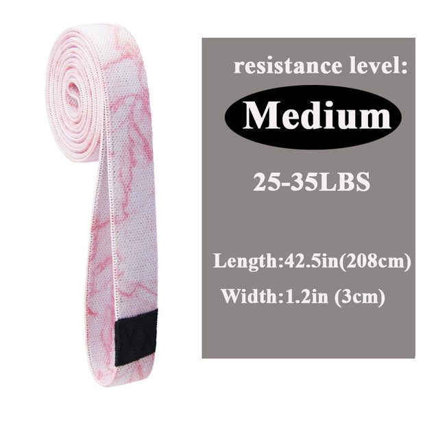 High Elastic Latex Silk Stretch Band Yoga Fitness Non-slip Resistance