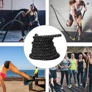 Heavy Duty Battle Rope Tensile Resistant Flexible