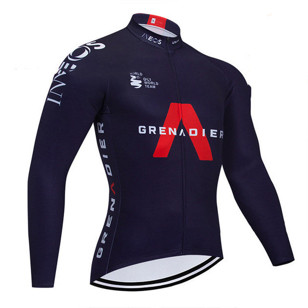 Plush warm cycling clothes