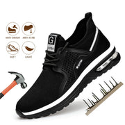 Black Sneakers For Gym Travel Work Casual Tennis Running Shoes