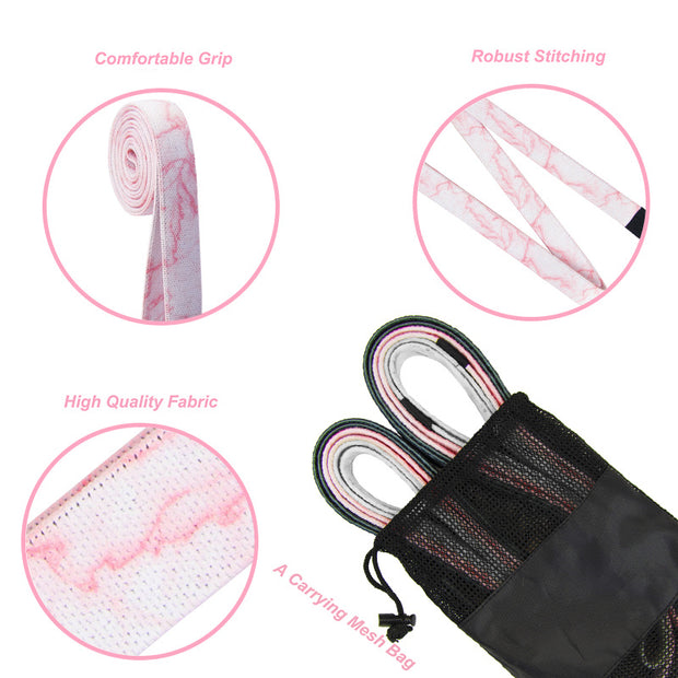 High Elastic Latex Silk Stretch Band Yoga Fitness Non-slip Resistance