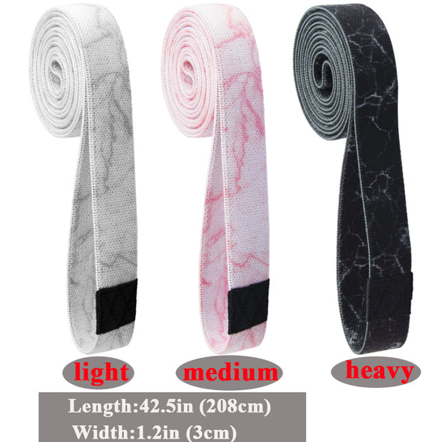 High Elastic Latex Silk Stretch Band Yoga Fitness Non-slip Resistance