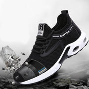 Black Sneakers For Gym Travel Work Casual Tennis Running Shoes